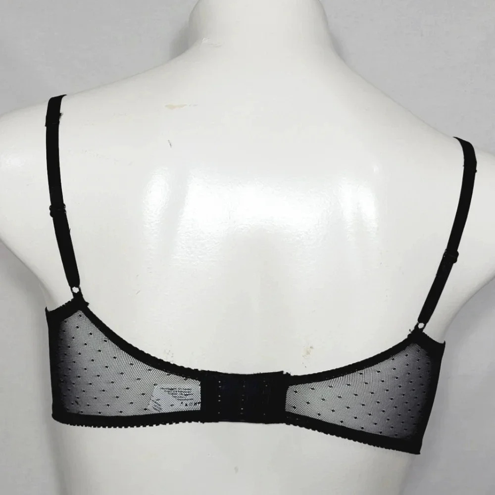 XL X-LARGE Maidenform SE1182 Self Expressions Lace Bralette Black NWT - Picture 4 of 10